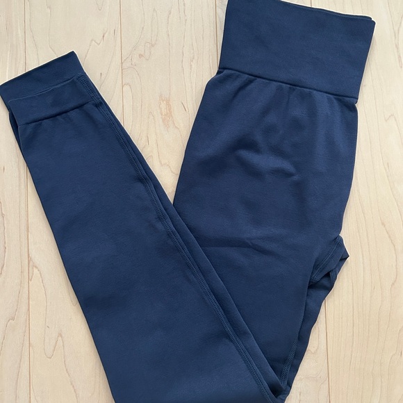 knix Pants - Knix Blue Seamless Leggings